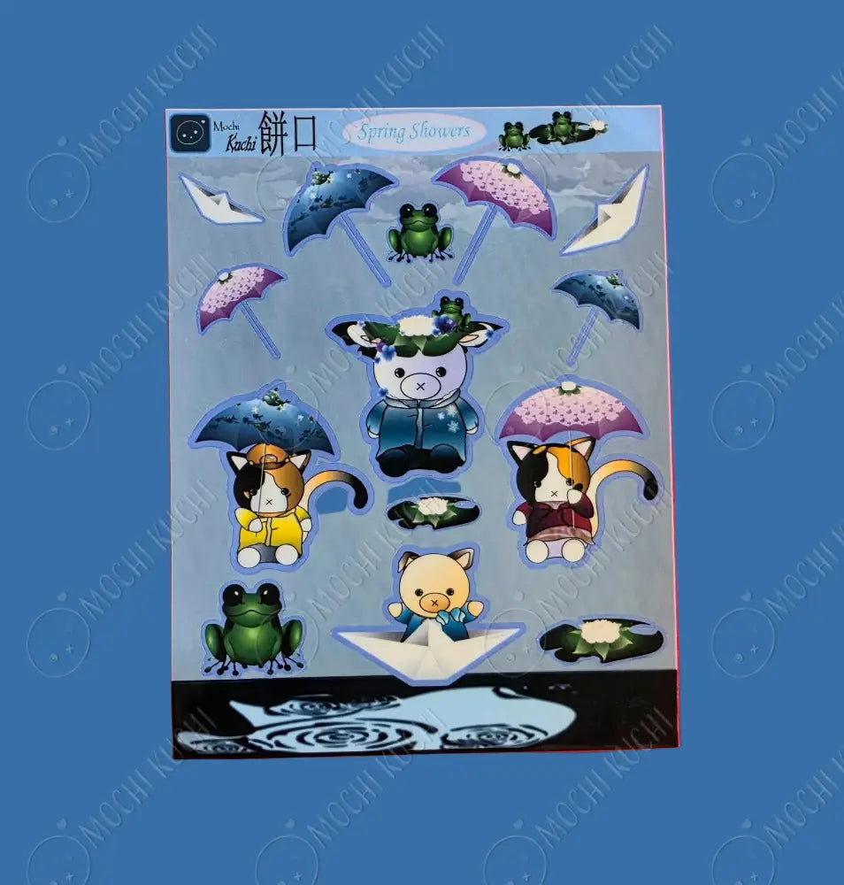 Spring Showers Sticker Sheet