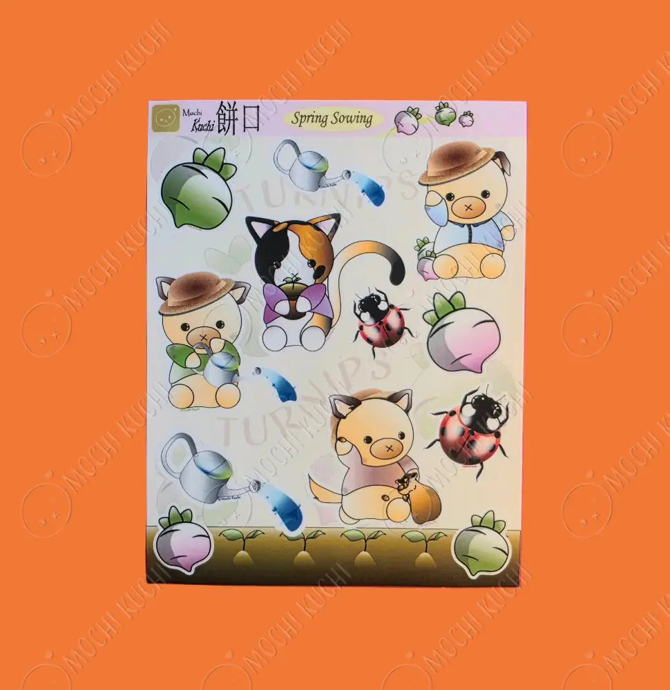 Spring Sowing Sticker Sheet